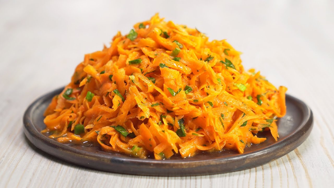 🥕Fresh & Healthy | FRENCH Carrot Salad with Lemon Dijon Dressing. Recipe by Always Yummy!