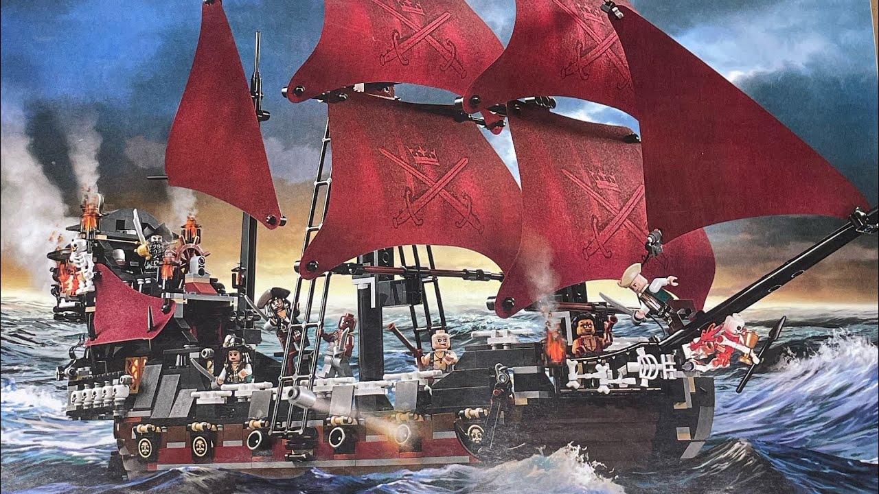 4195 Queen Anne’s Revenge Review! Lego Pirates of the Caribbean: On Stranger Tides