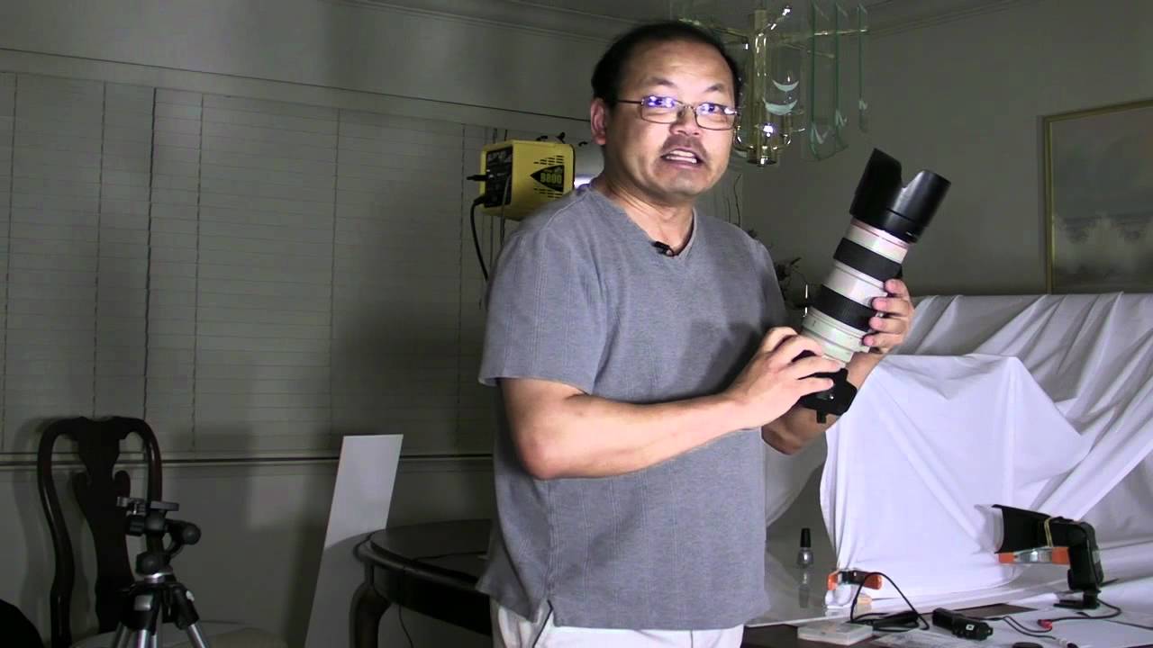Product photography with a proper reflection
