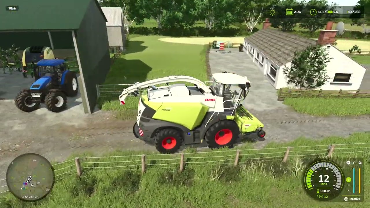 FS25 FIELDS OF TYRONE #25 | NEW CLAAS JAG TO GET THE SILAGE LIFTED
