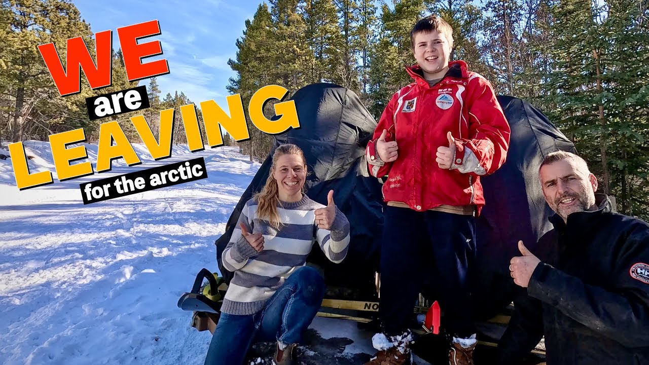 Preparing a Family Snowmobile Trip to the Canadian Arctic, and off grid life.