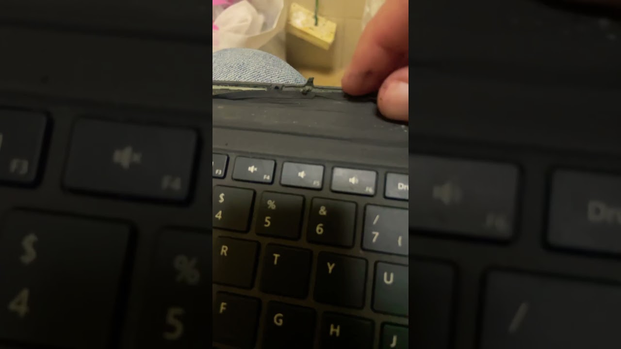 How to open surface pro keyboard ⌨️