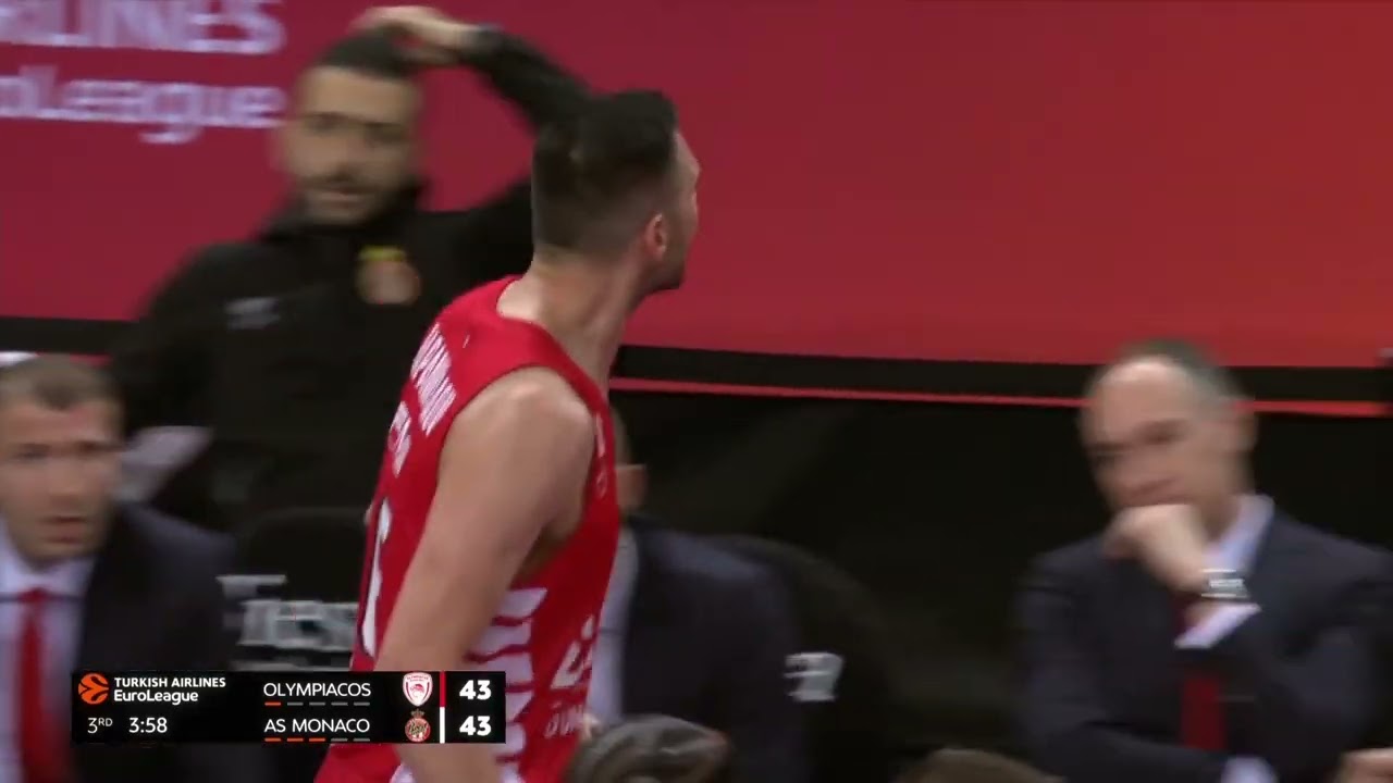F4-Semifinal : Τα Highlights του Ολυμπιακός - Μονακό (19/05/23)