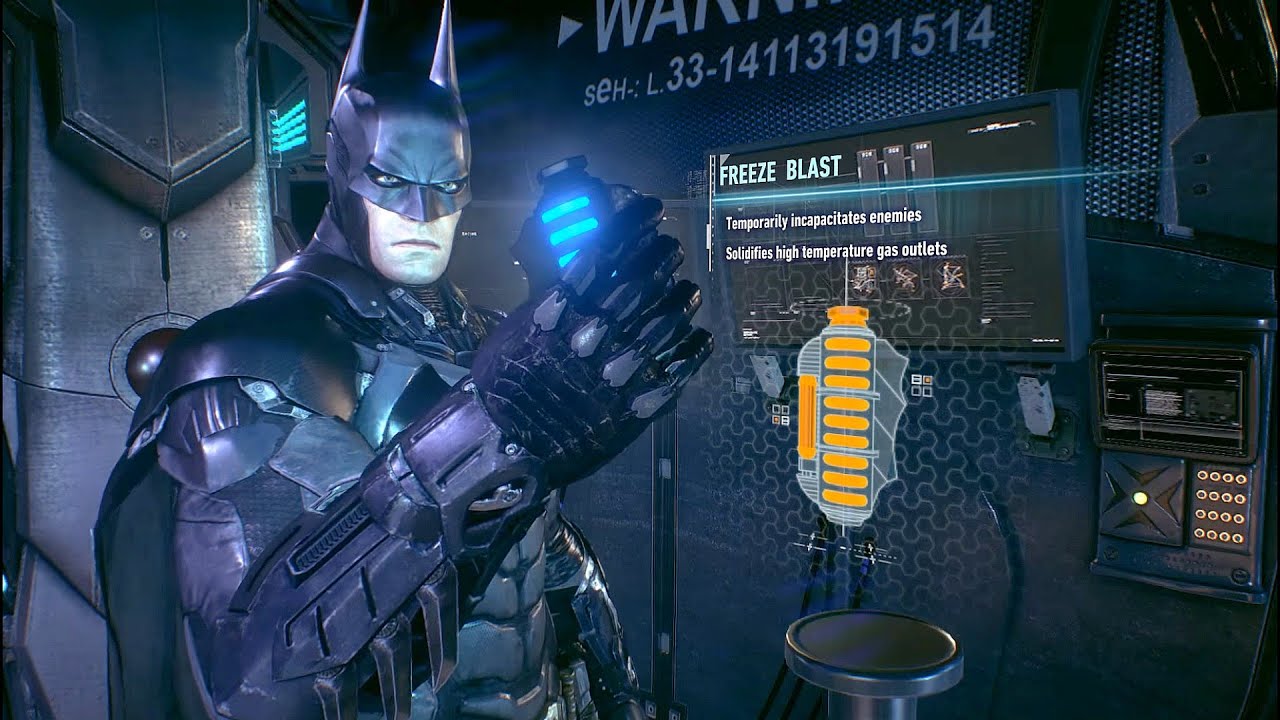 The CORRECT way to use the Freeze grenade in Batman Arkham Knight