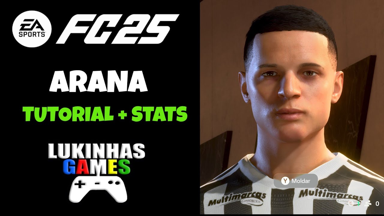 EA FC 25 | Guilherme Arana | Atlético Mineiro | stats | pro clubs | tutorial | look alike