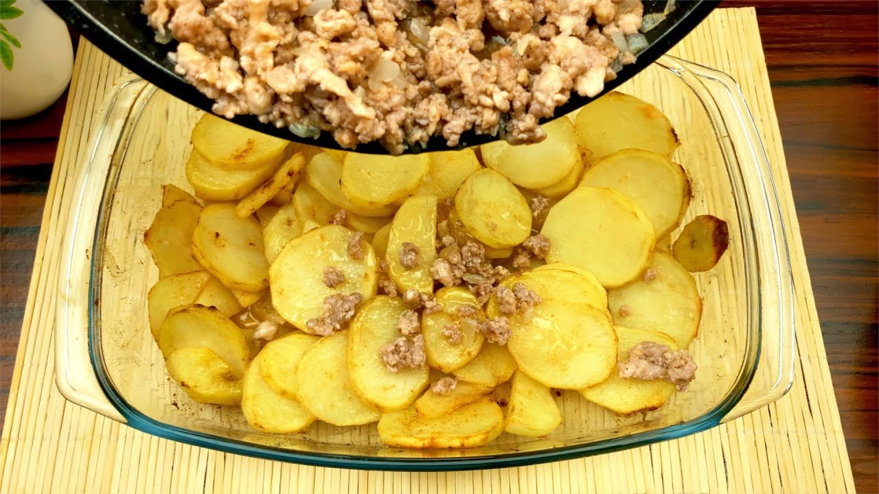 Самый вкусный рецепт фарша с картошкой, то что нужно на ужин!