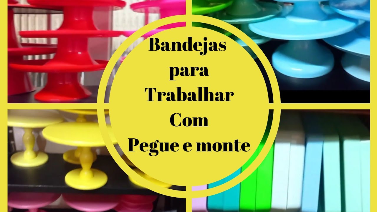 Como são as bandejas do nosso PEGUE E MONTE  #festa #fiesta  #rendaextra