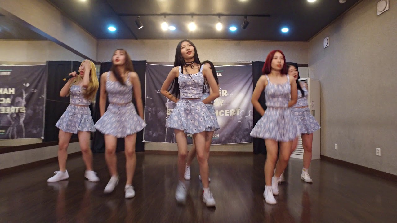 귀를기울이면-GIRLFRIEND(COVER) 학엔터아카데미 공연 연습영상