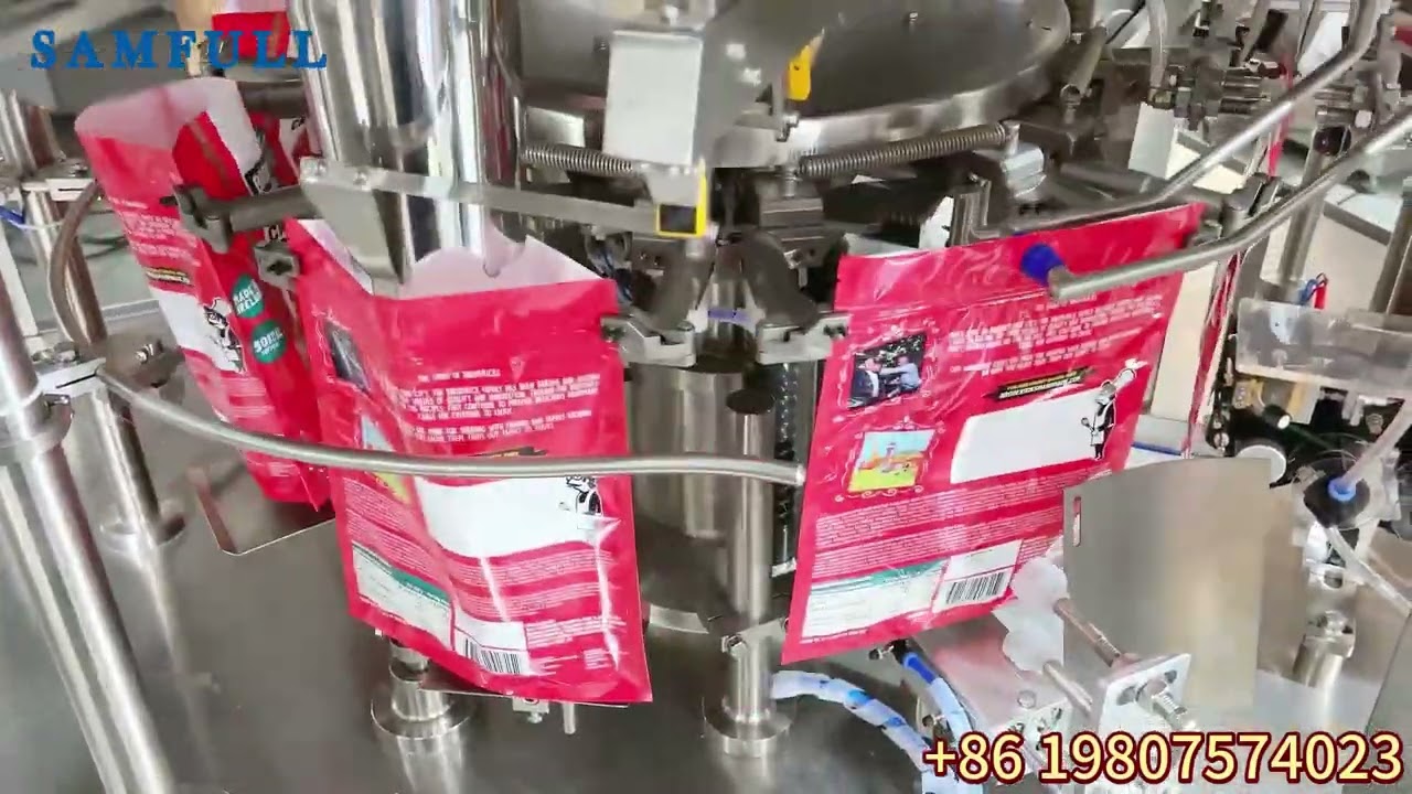 Geautomatiseerde snack stazak doypack verpakkingsmachine voor snoepgoed