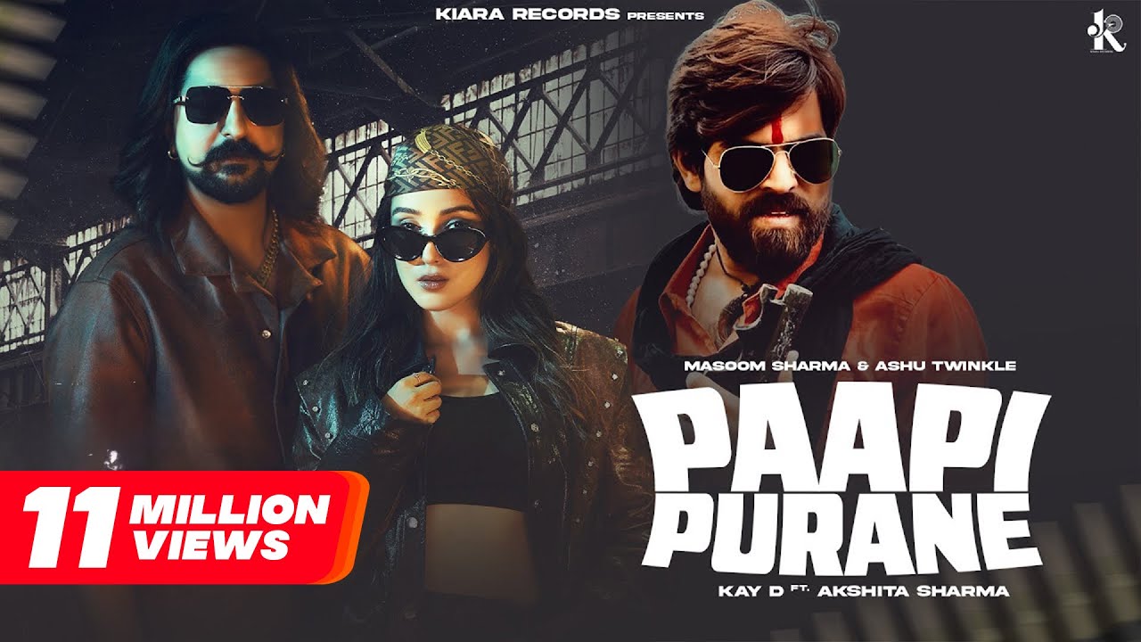 Paapi Purane | ​Masoom Sharma, Ashu Twinkle | Kay D, Akshita Sharma | New Haryanvi Song 2025