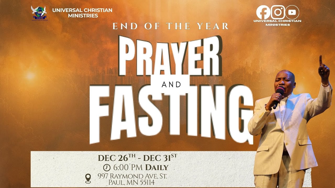 Day 1 | End of Year Fasting and Prayer LIVE 12/26/25