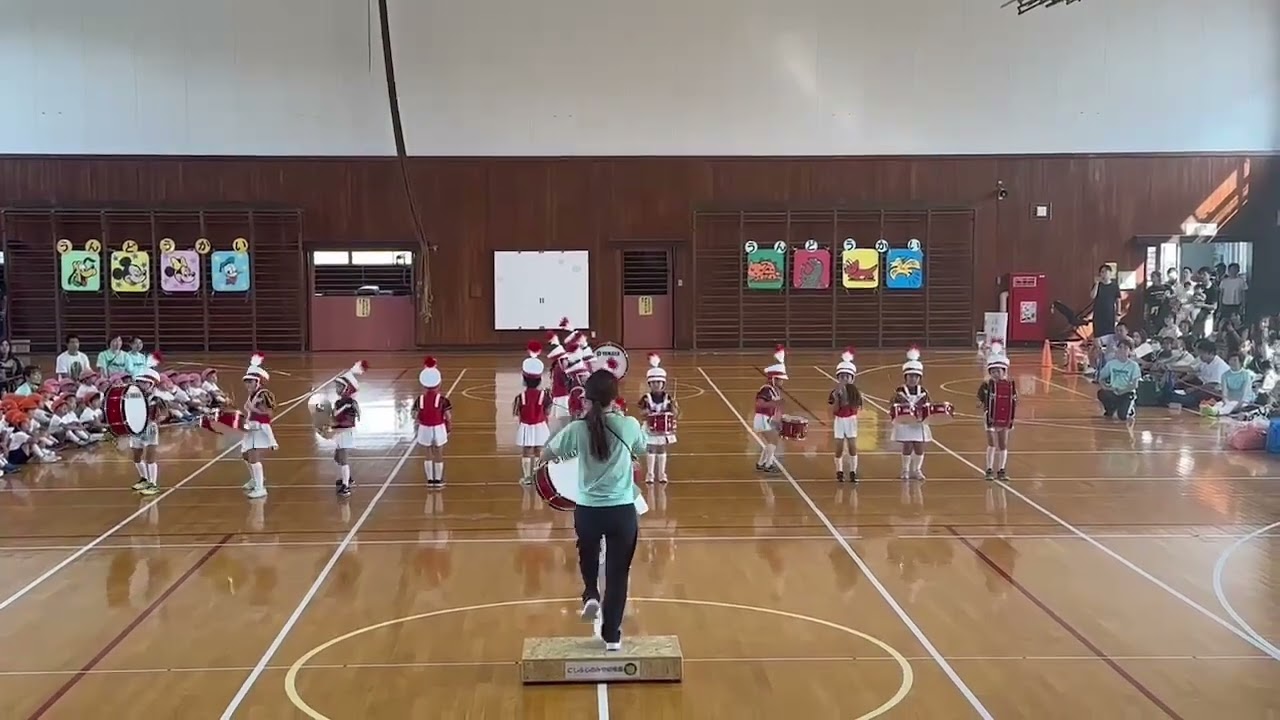 令和6年度　運動会　マーチングバンド