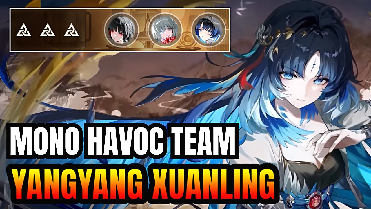 NEW MONO HAVOC TEAM?! S0R1 Yangyang Xuanling Phrolova Chisa vs Hazard Tower 2 [Wuthering Waves 3.5]