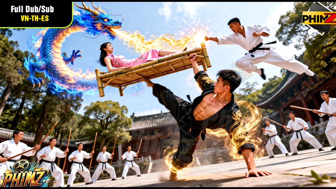 Chiến Thần Vừa Xuống Núi, Thấy Mỹ Nhân Bị Đám Côn Đồ Chọc Ghẹo, Liền Tung 1 Cước Hạ Gục Toàn Bộ