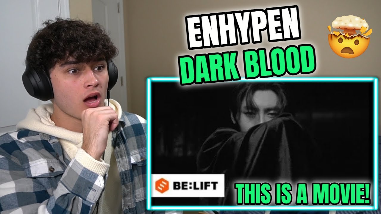 ENHYPEN 'DARK BLOOD' Concept Trailer REACTION!