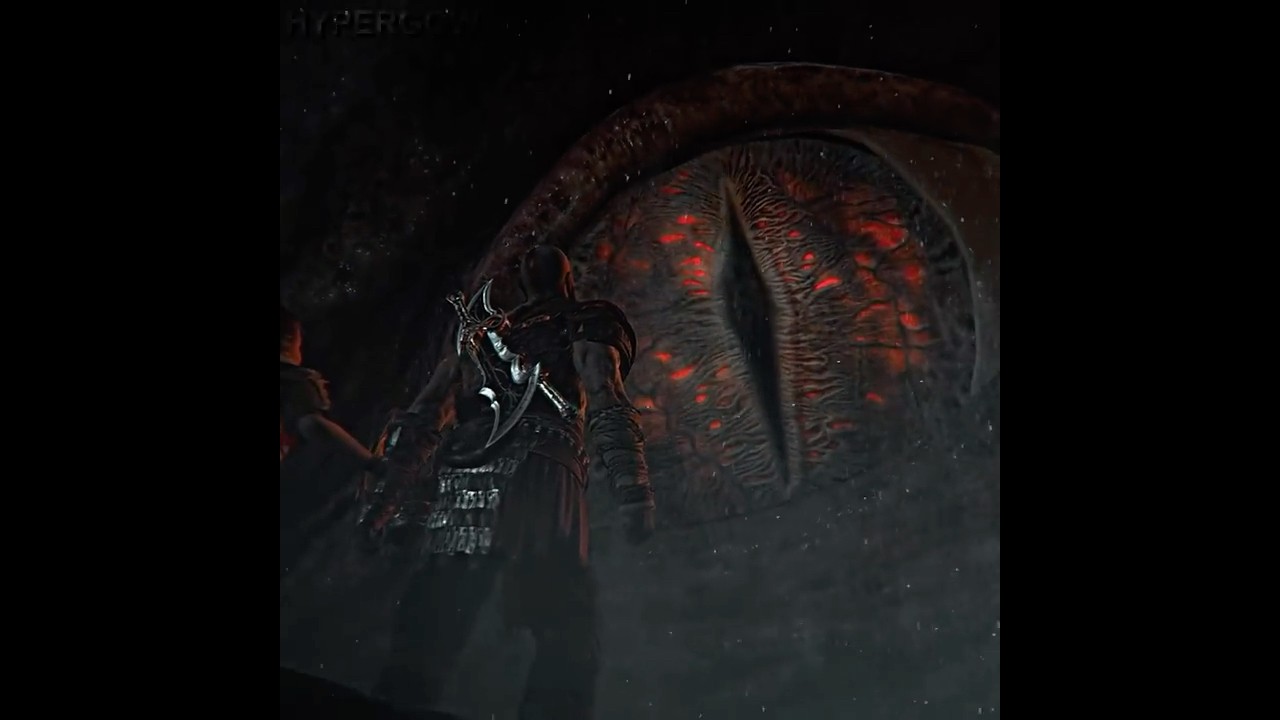 Even Jormungandr knew who is The Ghost of Sparta 🥶🔥 [4K] | God of War #shorts