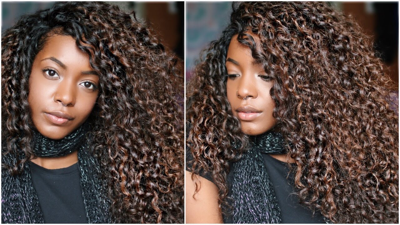All About My Big & Sexy Curly Hair: The Most Natural Synthetic Hair Ever ♡ Freetress Kitron OP430