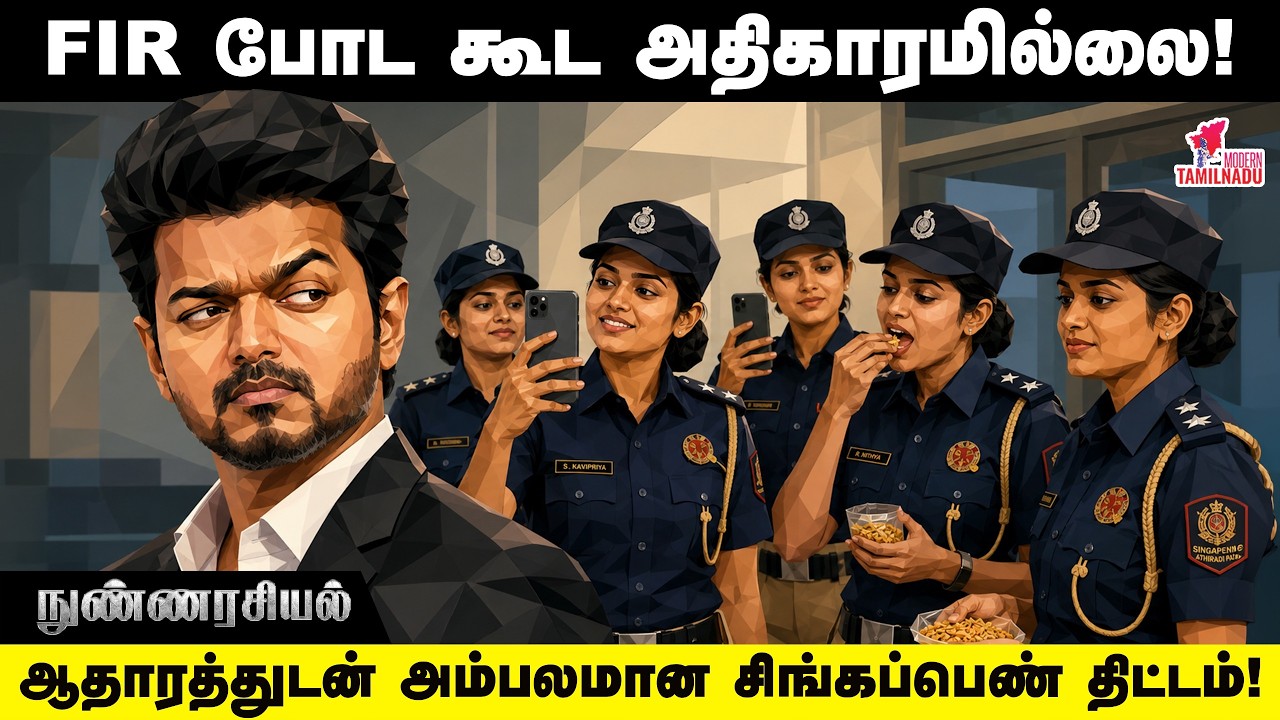 Is the Lion Girl Force a fake plan to deceive the people? | SINGAPPEN | TVK Vijay | NUNNARASIYAL