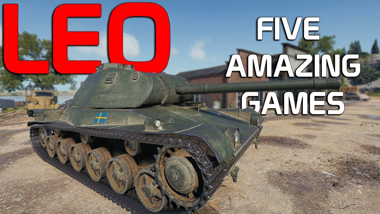 Leo: 5 Amazing games!  | World of Tanks