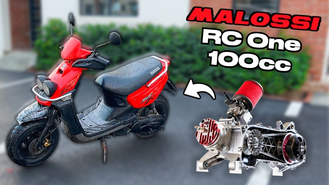 Malossi RC-One 100cc Swap Begins! Yamaha BWS 100 Air-cooled to water-cooled! | Part 1