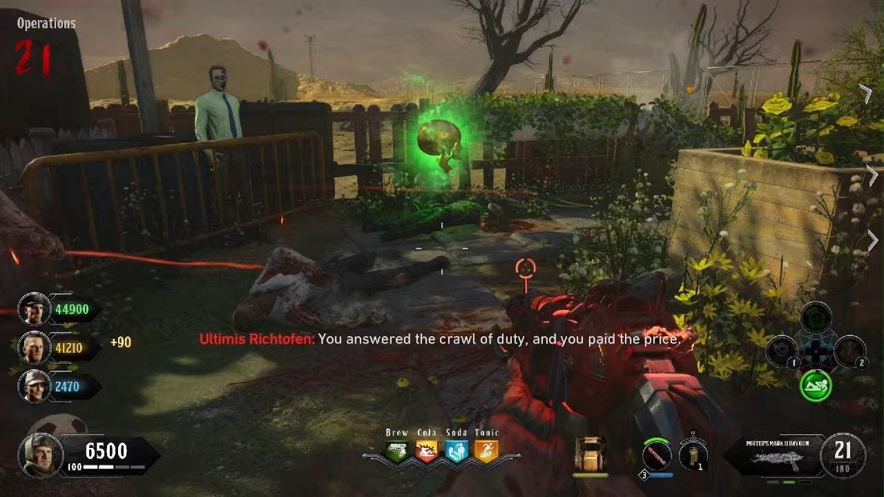 Call of Duty: Black Ops 4 Alpha omega