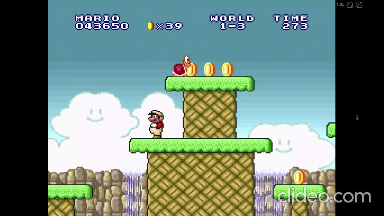 SNES Emulator - Super Mario All Stars + Super Mario World / PC Gameplay
