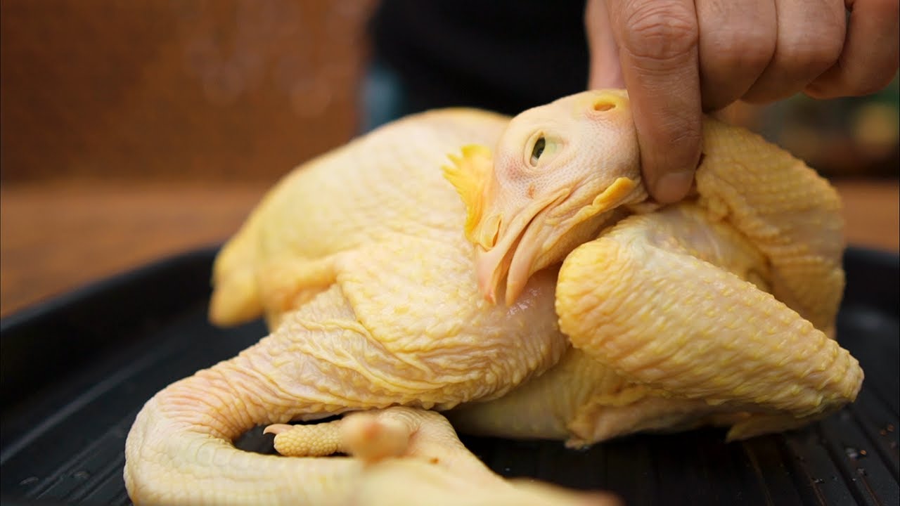 卤全鸡来一个帅姿势，好看又好吃