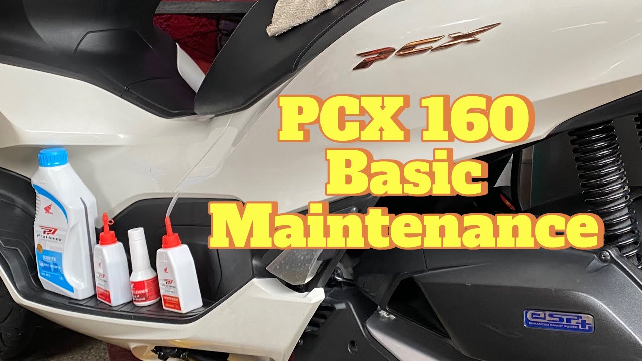 PCX 160 BASIC MAINTENANCE