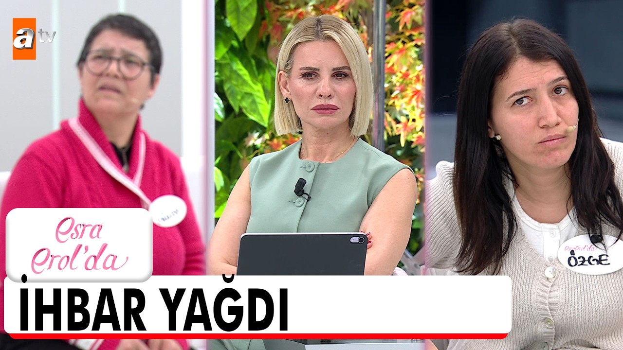 Özge benim kocamı da dolandırdı - Esra Erol'da 11 Mart 2026