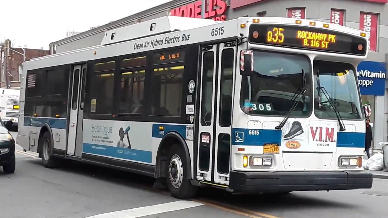 MTA: 2004-2005 Orion VII 07.501 Gen-2 OG Hybrids [6515]/[6550] Q35 buses