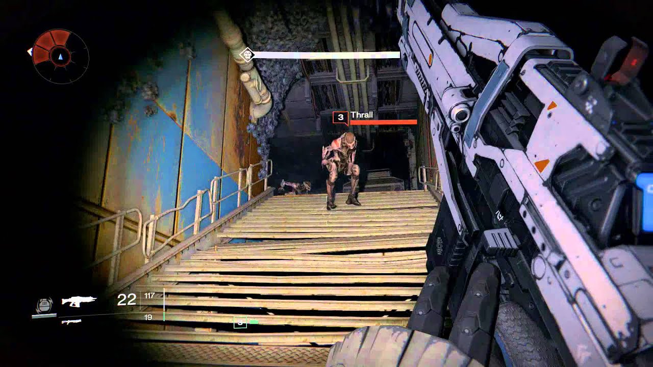 Destiny - The Dark Within: Hive Intro Combat Sequence & Gotra, Eir Spawn (Wizerd) Fight Gameplay PS4