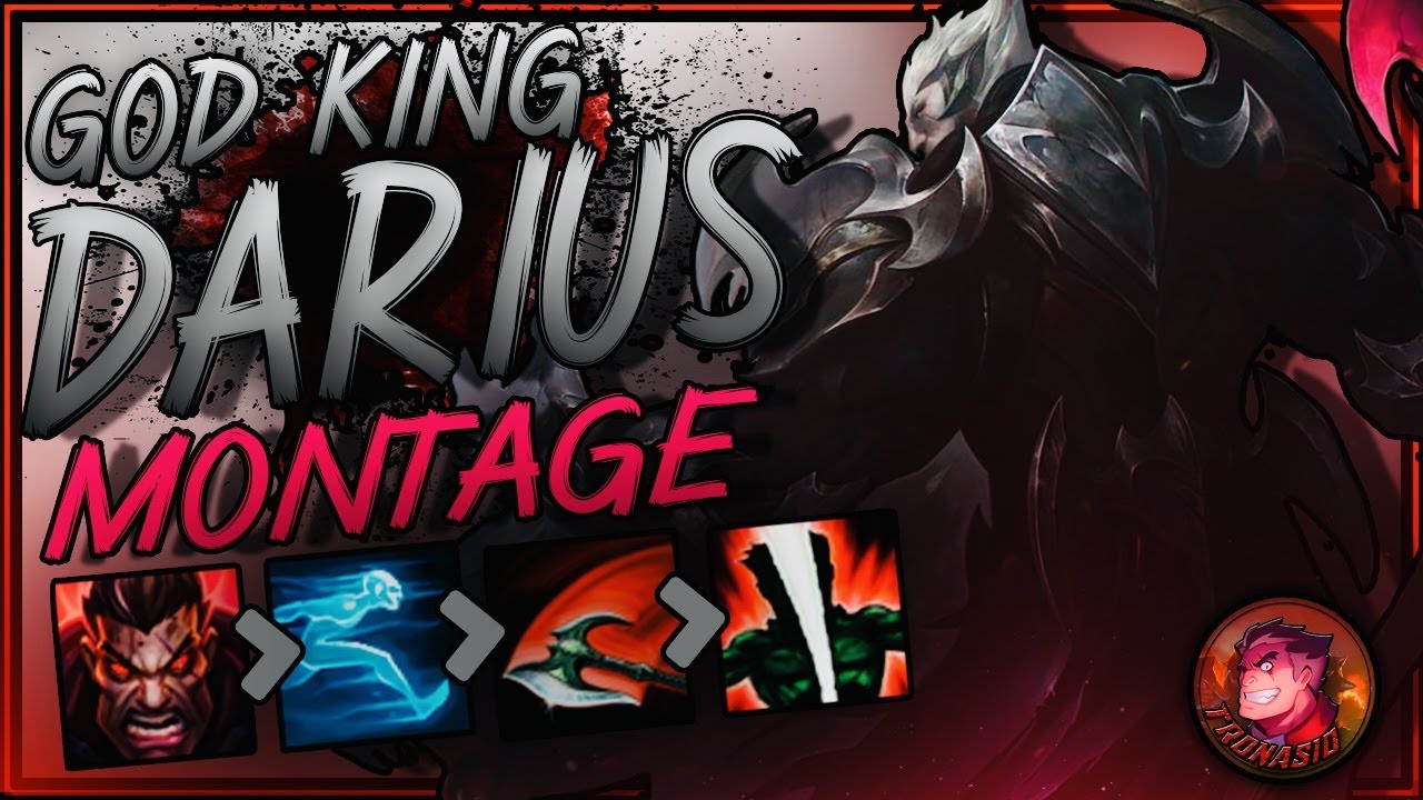 GOD KING DARIUS MONTAGE (#3)💀🔥 | How a TRUE DARIUS MAIN looks like | League of Legends ✔