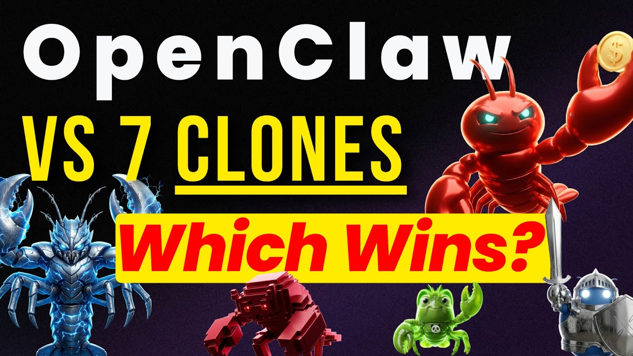 OpenClaw vs ZeroClaw vs PicoClaw vs NullClaw vs NanoBot vs TinyClaw vs NanoClaw — Full Comparison