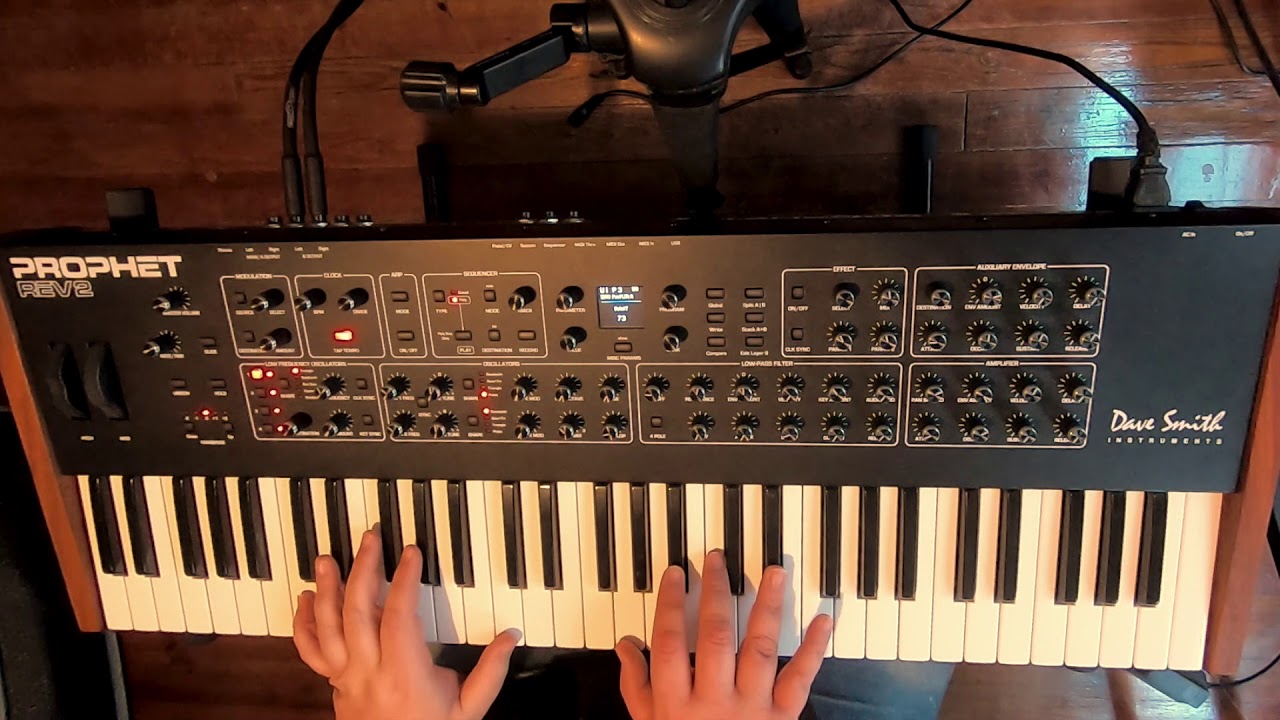 Prophet Rev2 REVisited ( New sounds and New sound creation)