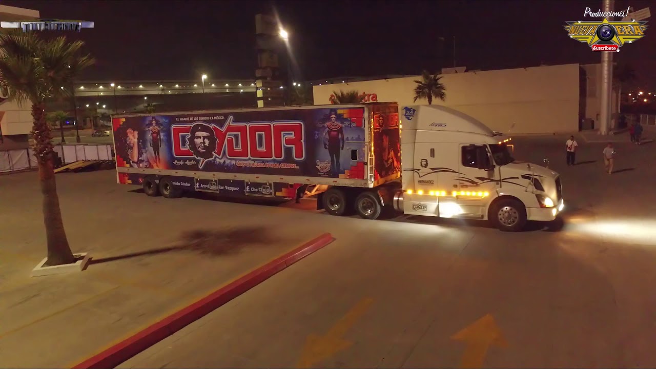 ASI LLEGANDO EL EQUIPO DE SONIDO CONDOR A TIJUANA PLAZA PASEO 2000
