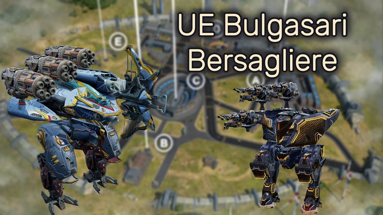 UE Bulgasari Shocktrain + Bersagliere Arbiter strong battle |  War Robots