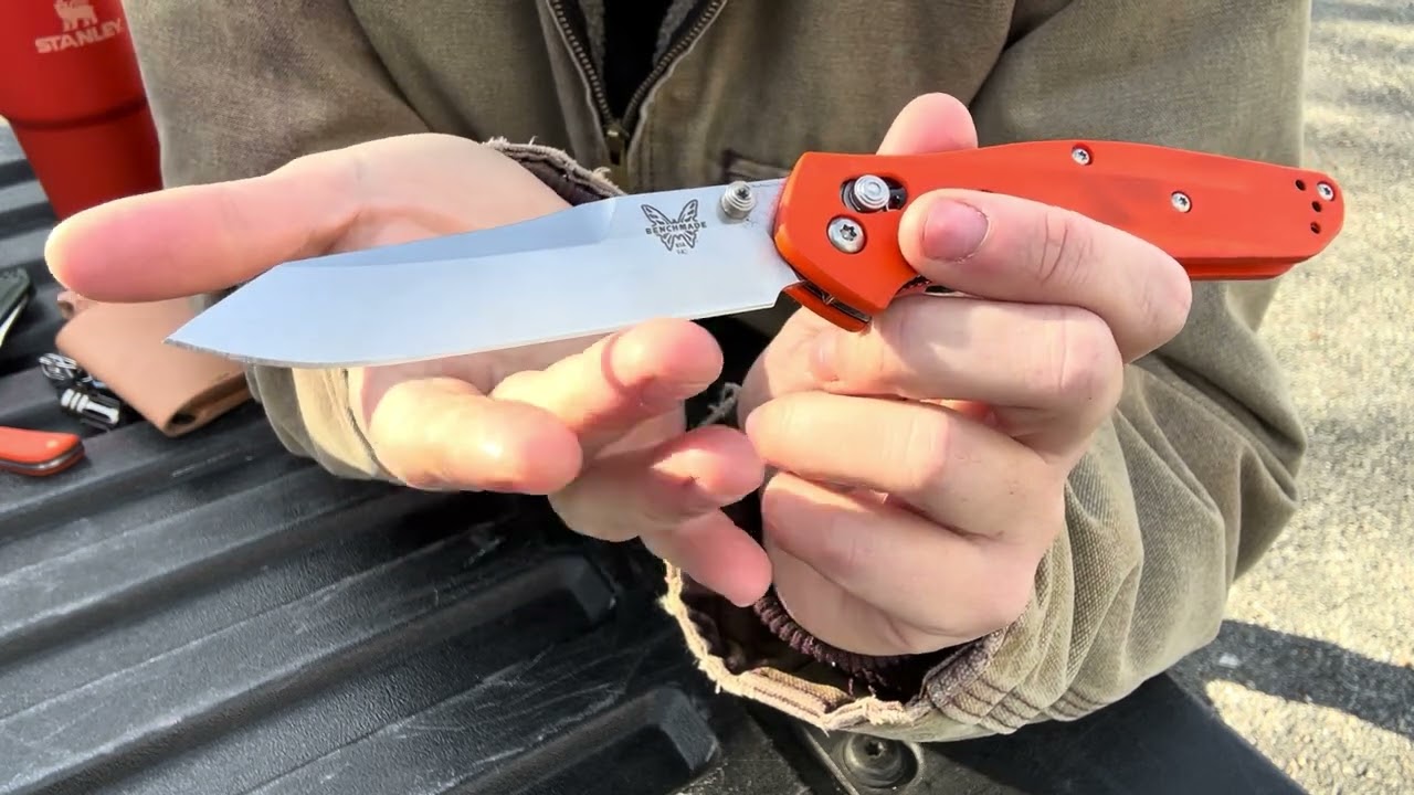 Benchmade 940 Osborne Custom Shop Build! And Week 1 Test Update