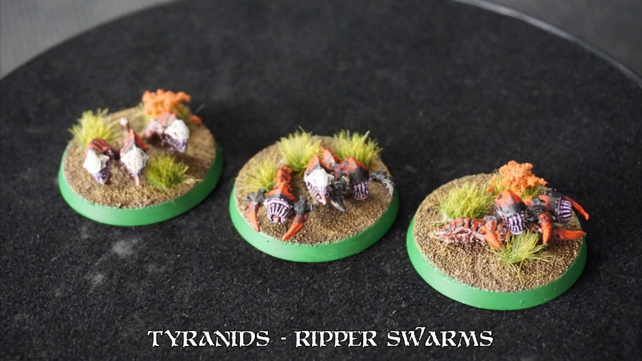 Old School Tyranids - Ripper Swarms