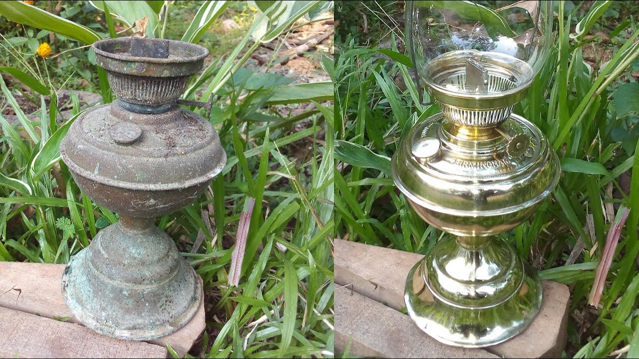Antique Brass Lantern Restoration