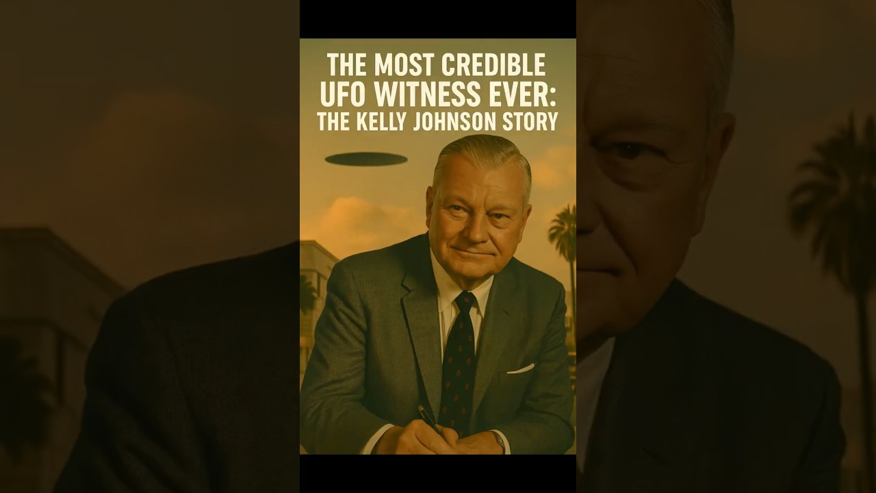 The Most Credible UFO Witness Ever: The Kelly Johnson Story