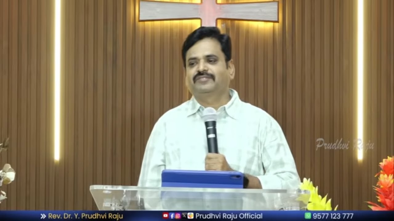 🛑#fridayfastingprayer #biblestudy - 13th February 2026 - ECI Gethsemane Church || Pas. Prudhvi Raju