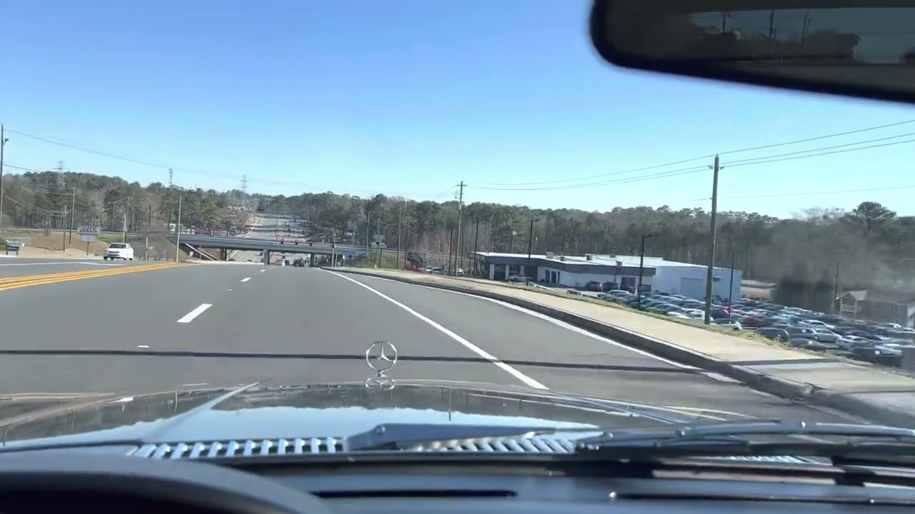 1979 Mercedes-Benz 450 SEL 6.9 Driving Video
