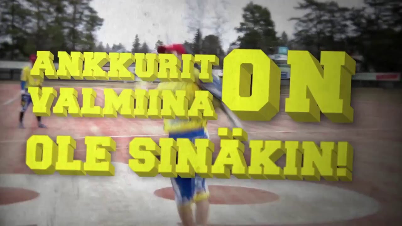 Ankkurit on valmiina - ole sin&auml;kin!