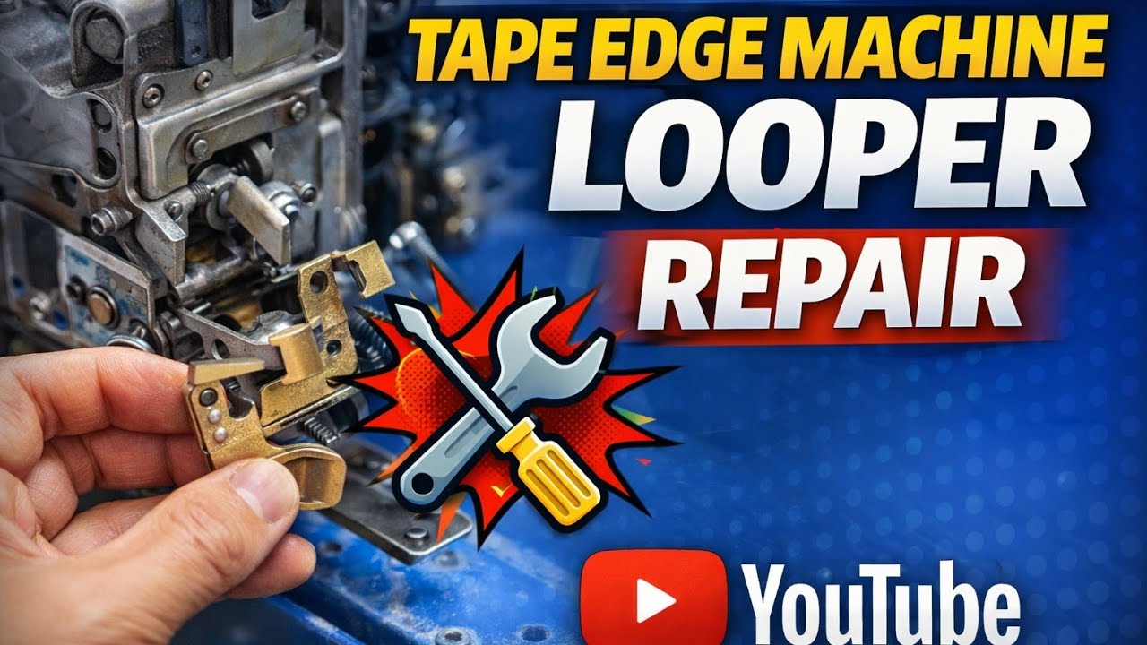 Tape Edge Machine Looper Setting Repairing Typical Head luper
