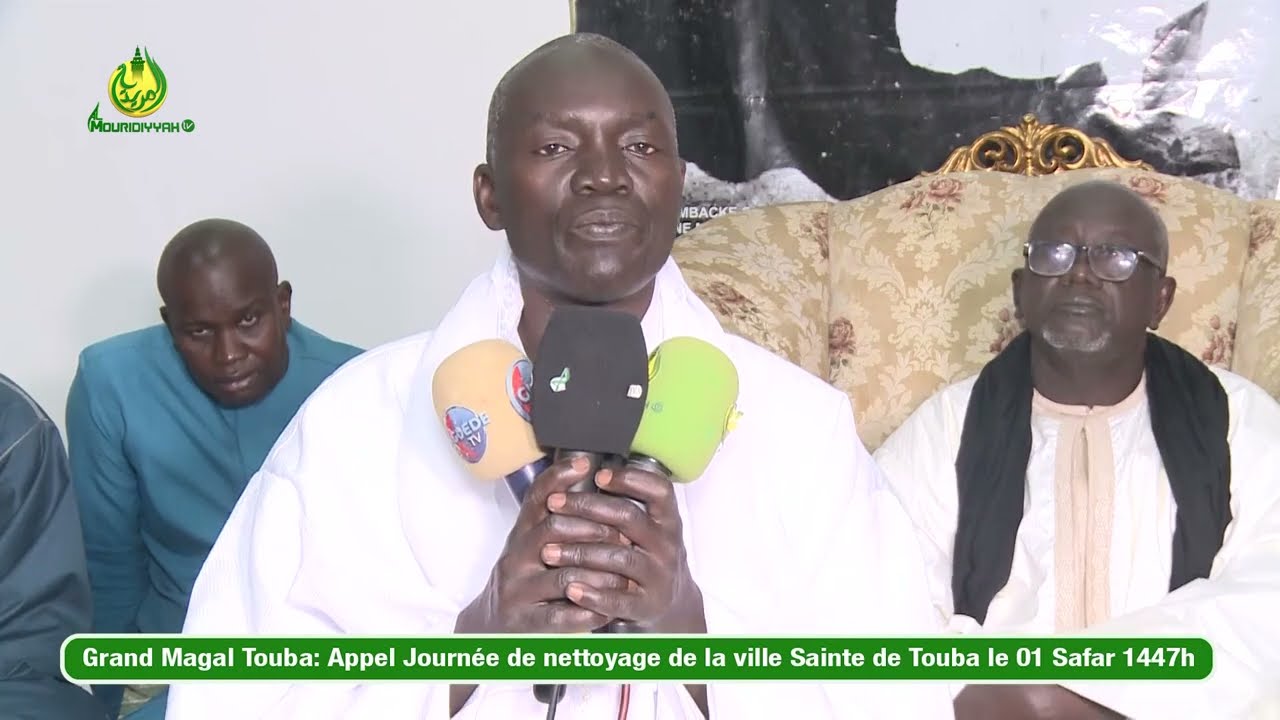 Grand Magal de Touba : Appel Journée de nettoyage de la Ville Sainte de Touba