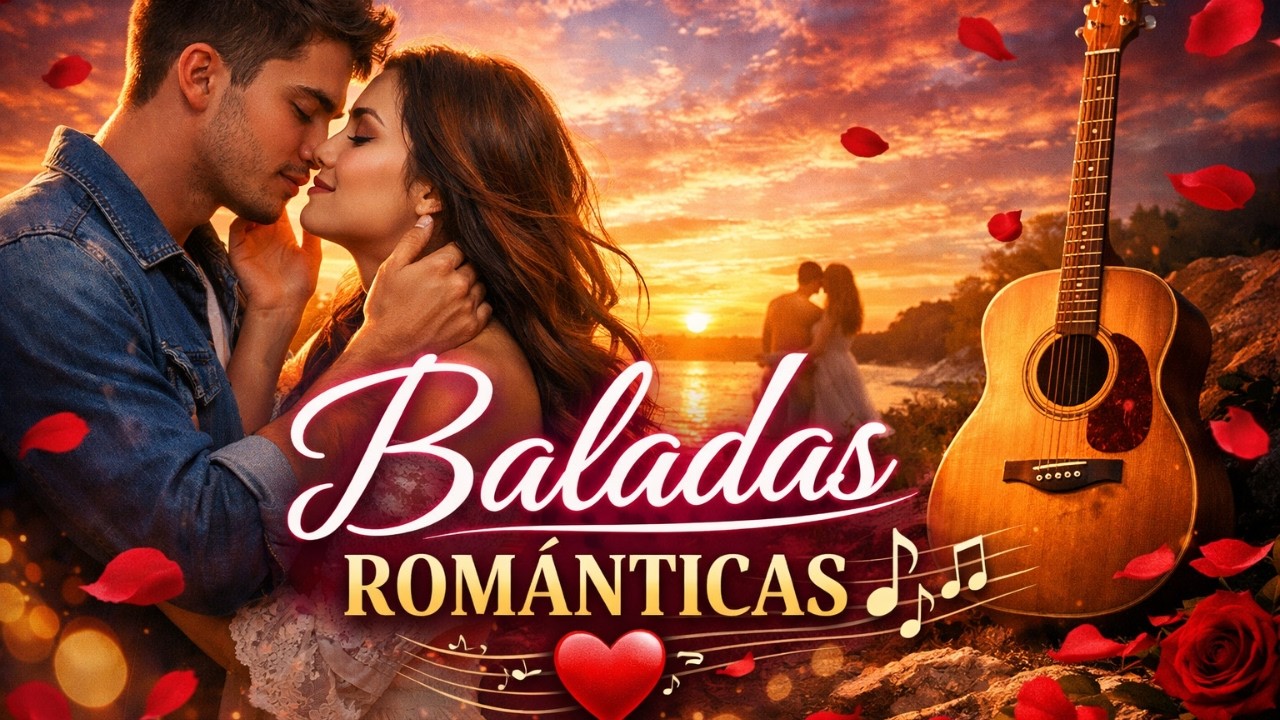 Baladas Románticas para Trabajar y Relajarse | Música Romántica