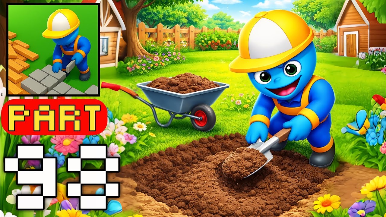 💎 Scrape Master – Gameplay Walkthrough Part 98 – Satisfying Soil Removal Run (iOS, Android)
