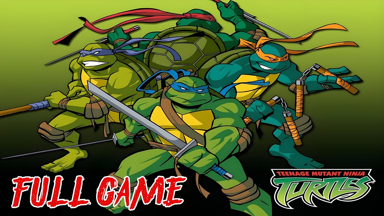 Teenage Mutant Ninja Turtles (PS2) - Longplay w/ Donatello (Full Game) (PlayStation 2)