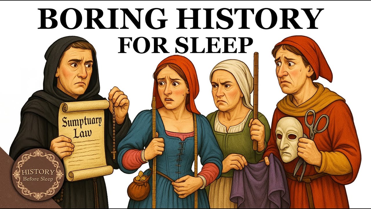 The CLOTHING LAWS - How Your Dress Could Reveal Your SIN in the Middle Ages | History For Sleep