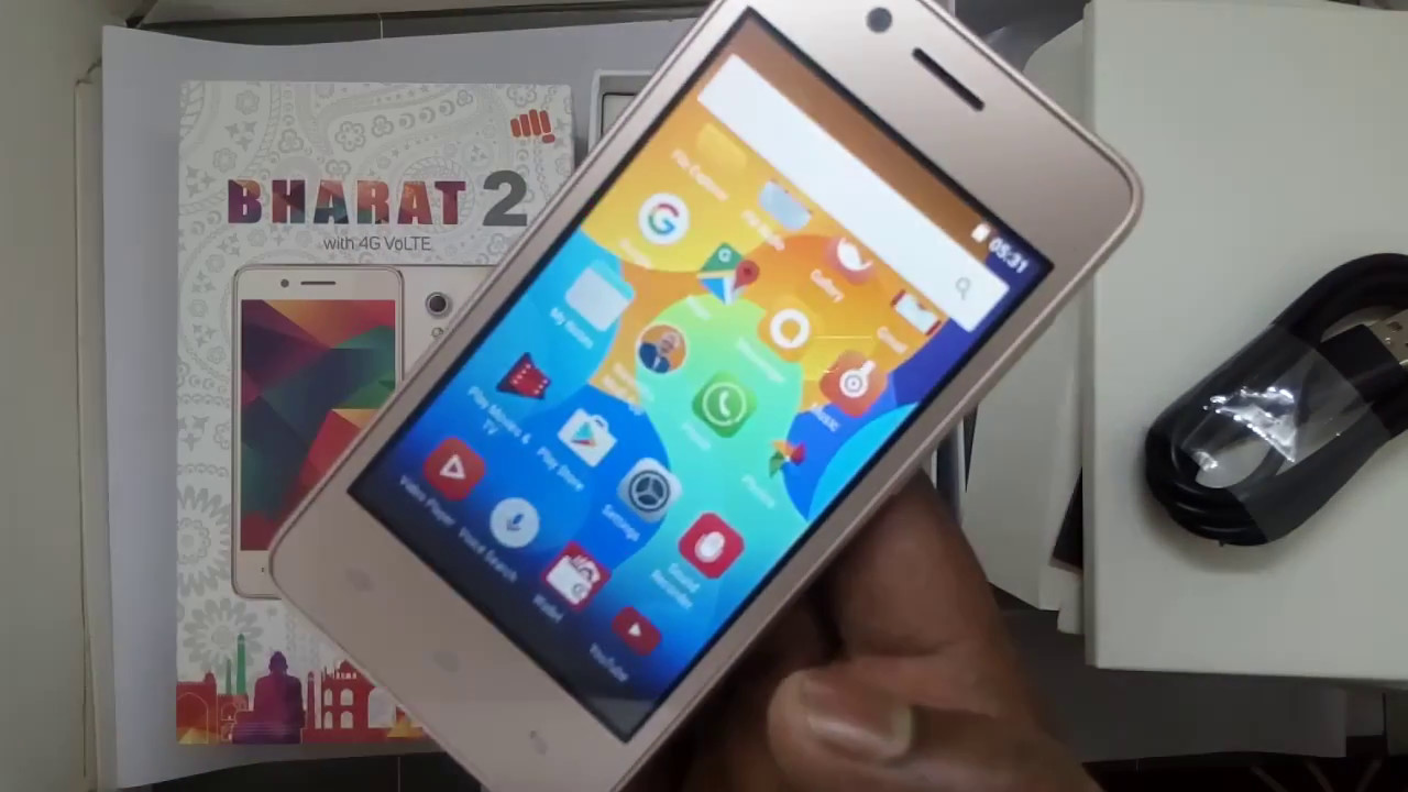 micromax bharat 2 Unboxing and  review